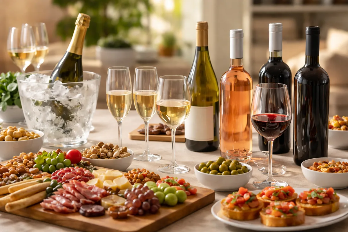 Comment bien recevoir avec les quantités de vin et de champagne pour un apéritif