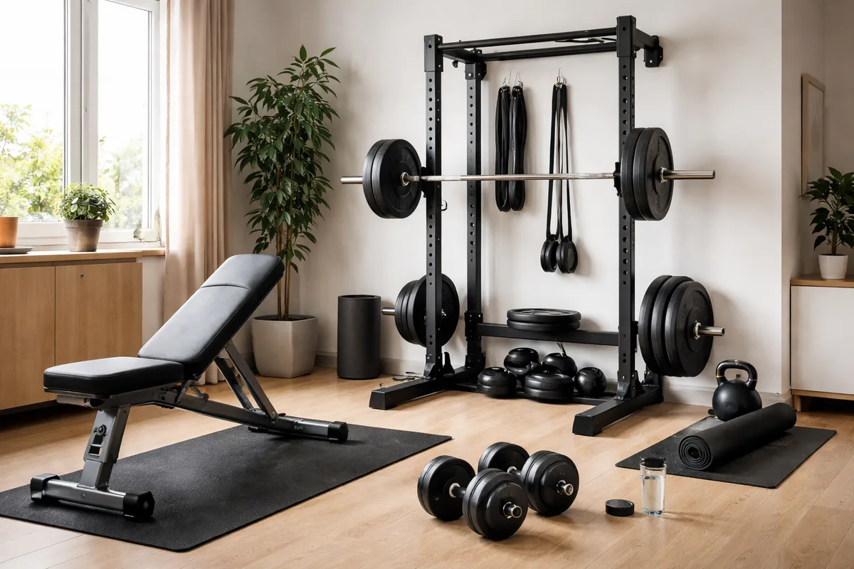 Comment choisir le bon matériel de musculation pour un home gym dans un petit espace