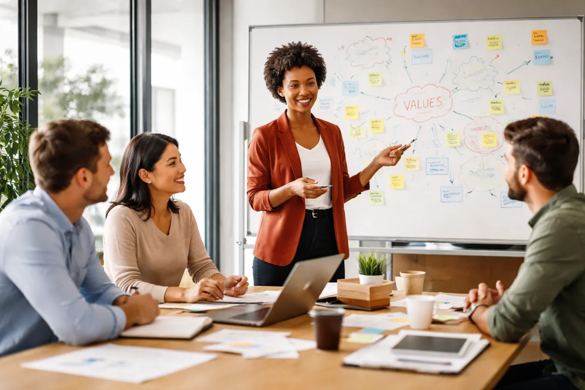 Comment développer une stratégie d'entreprise basée sur les valeurs de votre équipe