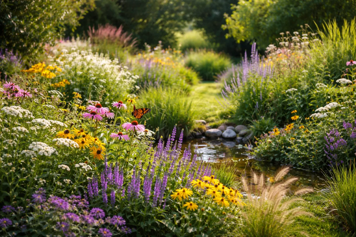 Les bienfaits des jardins mixtes : biodiversité et esthétique