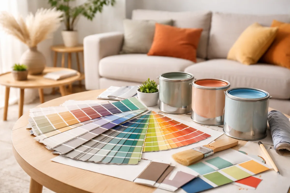 Comment choisir les couleurs de peinture pour la décoration intérieure de votre maison