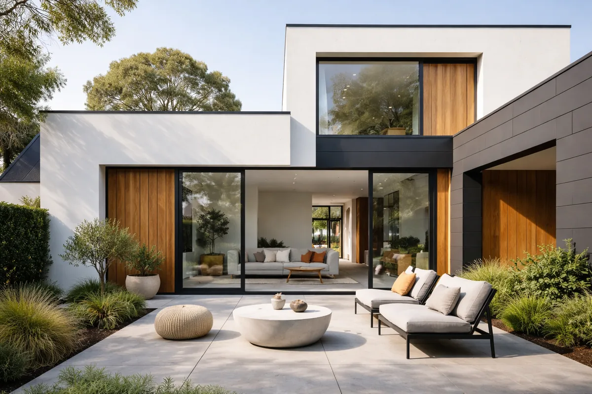 Choisir les couleurs pour une maison d'architecte : guide pratique