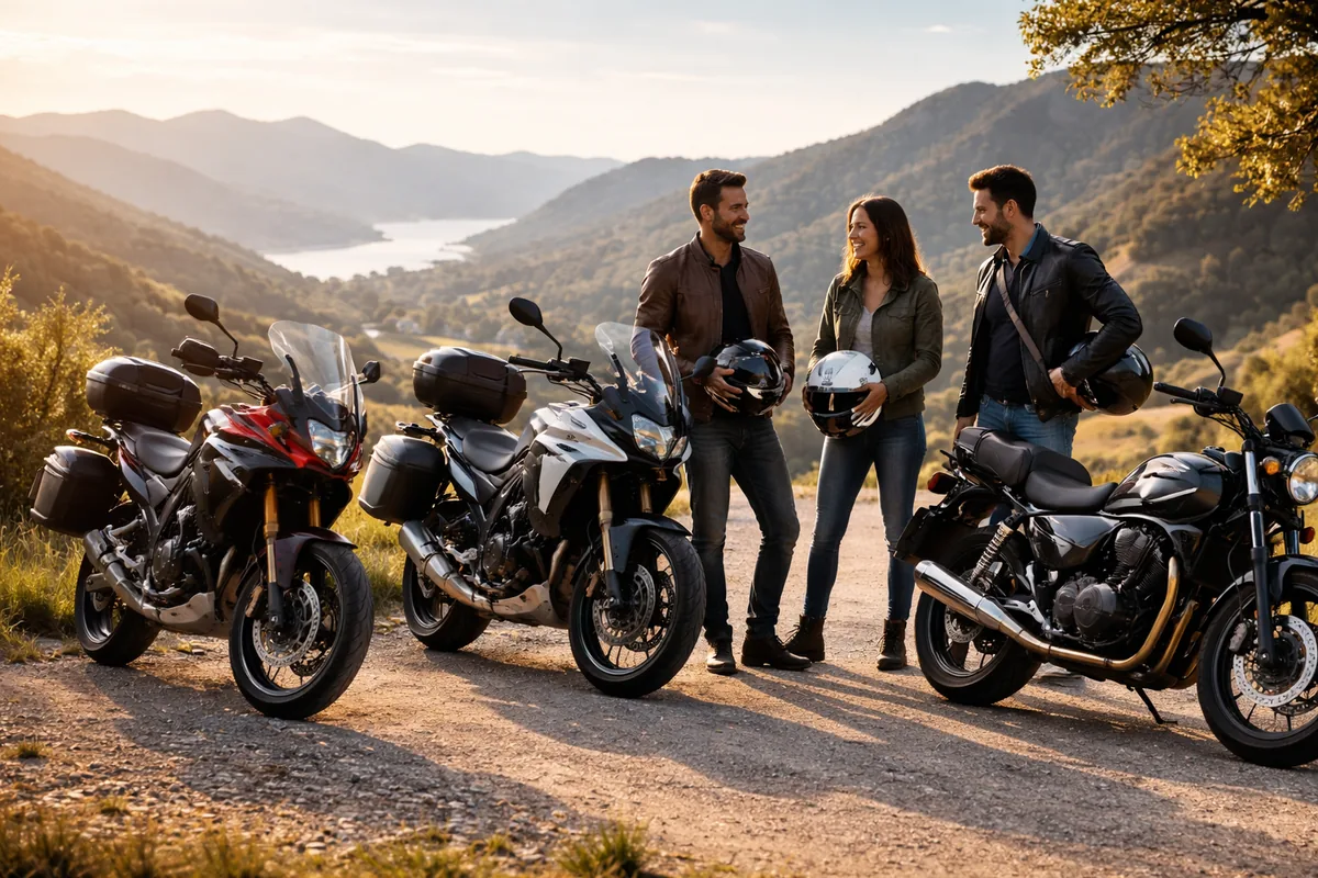 Comment choisir la bonne moto pour faire des balades entre amis