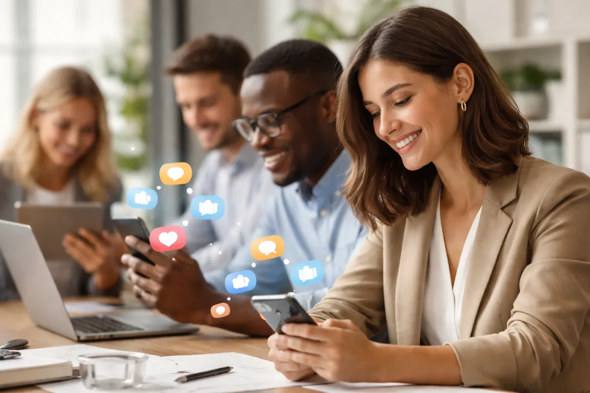 L'influence des réseaux sociaux sur la dynamique professionnelle