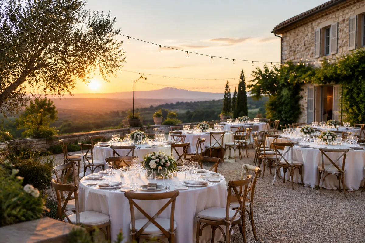 Comment choisir le lieu de réception d’un mariage selon le nombre d’invités